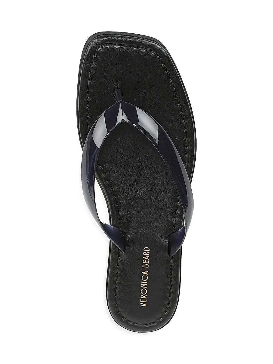 Veronica Beard Women's Clea Jelly Flip-Flops | Thumbnail 4 Veronica Beard Women's Clea Jelly Flip-Flops | Thumbnail 4