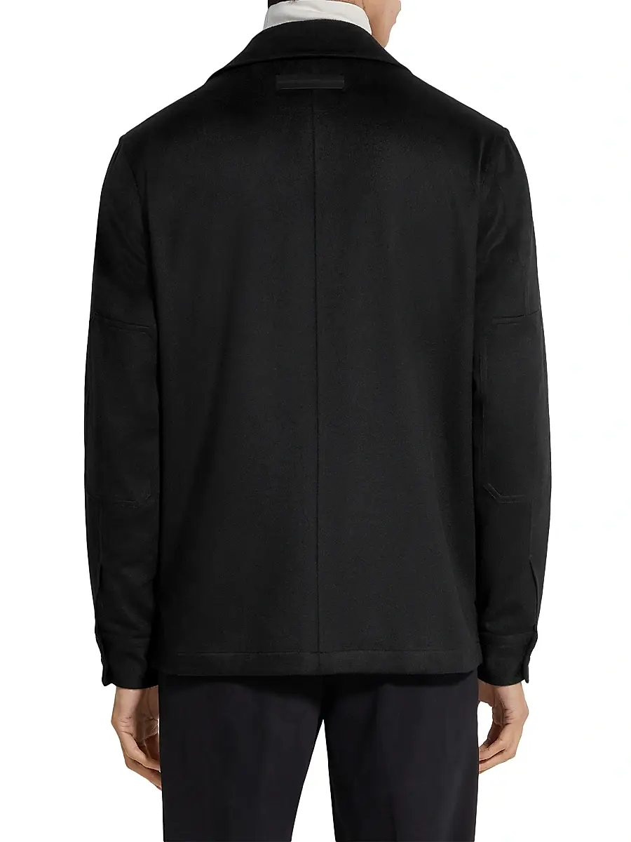 Zegna Men's Oasi Cashmere Alba Overshirt | Thumbnail 3 Zegna Men's Oasi Cashmere Alba Overshirt | Thumbnail 3