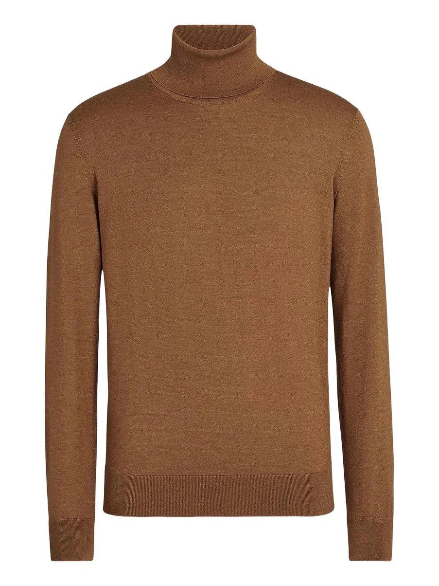 Zegna Men's Cashseta Turtleneck Sweater