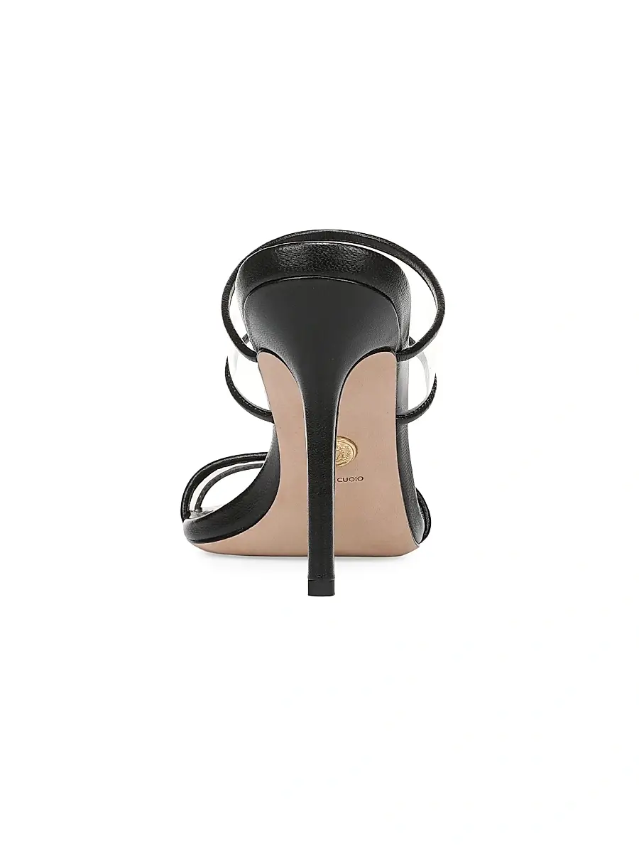 Veronica Beard Women's Asha 100MM Strappy Leather Sandals | Thumbnail 3 Veronica Beard Women's Asha 100MM Strappy Leather Sandals | Thumbnail 3