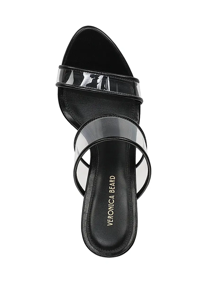 Veronica Beard Women's Asha 100MM Strappy Leather Sandals | Thumbnail 4 Veronica Beard Women's Asha 100MM Strappy Leather Sandals | Thumbnail 4
