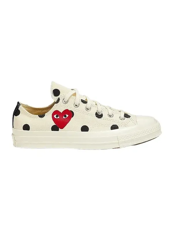 Comme des Garçons PLAY Women's CdG PLAY x Converse Women's's Chuck Taylor All Star Polka Dot Low-Top Sneakers