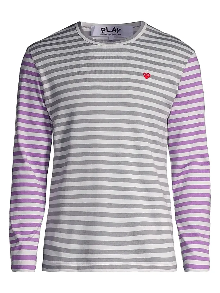 Men Multicolor Striped Long-Sleeve Shirt