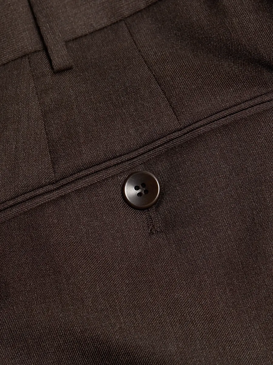 Saks Fifth Avenue Men's COLLECTION Basic Wool Dress Trousers | Thumbnail 7 Saks Fifth Avenue Men's COLLECTION Basic Wool Dress Trousers | Thumbnail 7