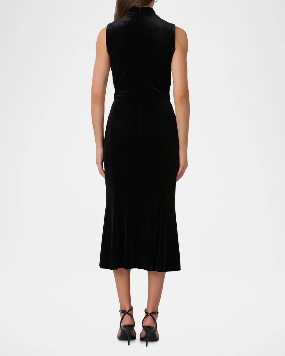 Shoshanna Audrey Sleeveless Velvet Dress | Thumbnail 2 Shoshanna Audrey Sleeveless Velvet Dress | Thumbnail 2