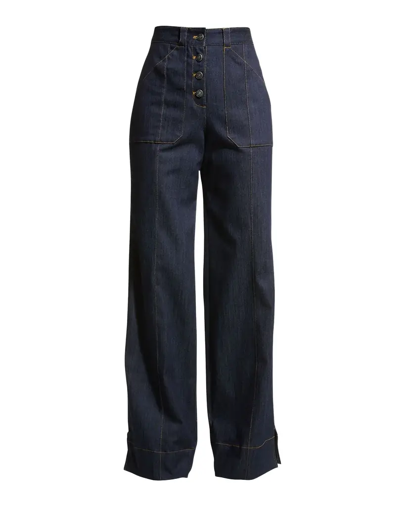 Cinq à Sept Benji Straight-Leg Pants | Image 1 Cinq à Sept Benji Straight-Leg Pants | Image 1