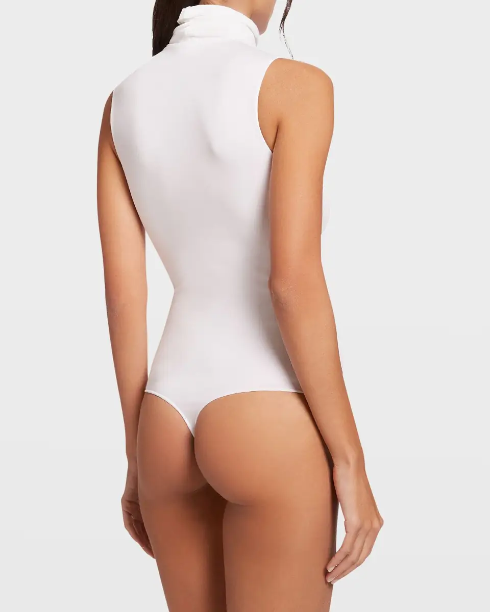 Wolford Sleeveless Turtleneck Viscose Bodysuit | Thumbnail 4 Wolford Sleeveless Turtleneck Viscose Bodysuit | Thumbnail 4