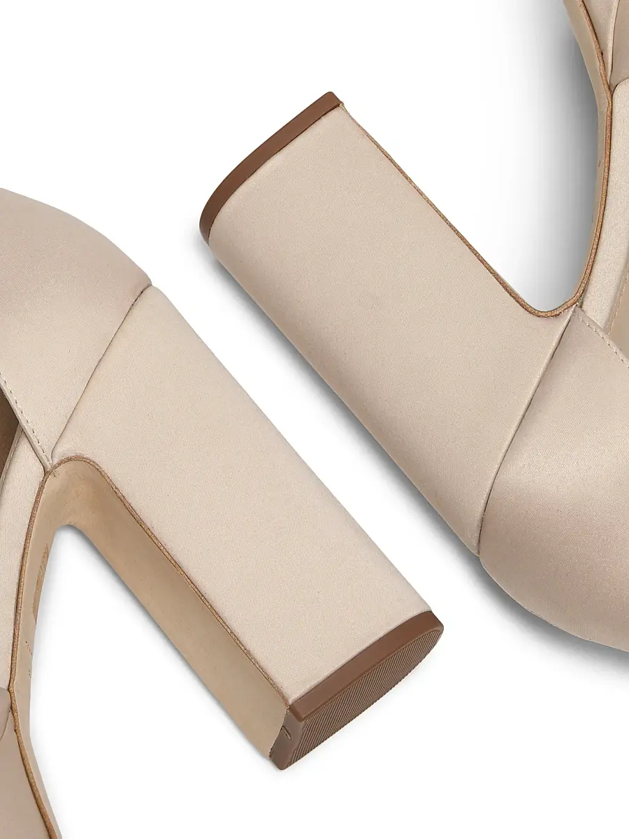 22élevé Women's 115MM Satin Platform Sandals | Thumbnail 6 22élevé Women's 115MM Satin Platform Sandals | Thumbnail 6