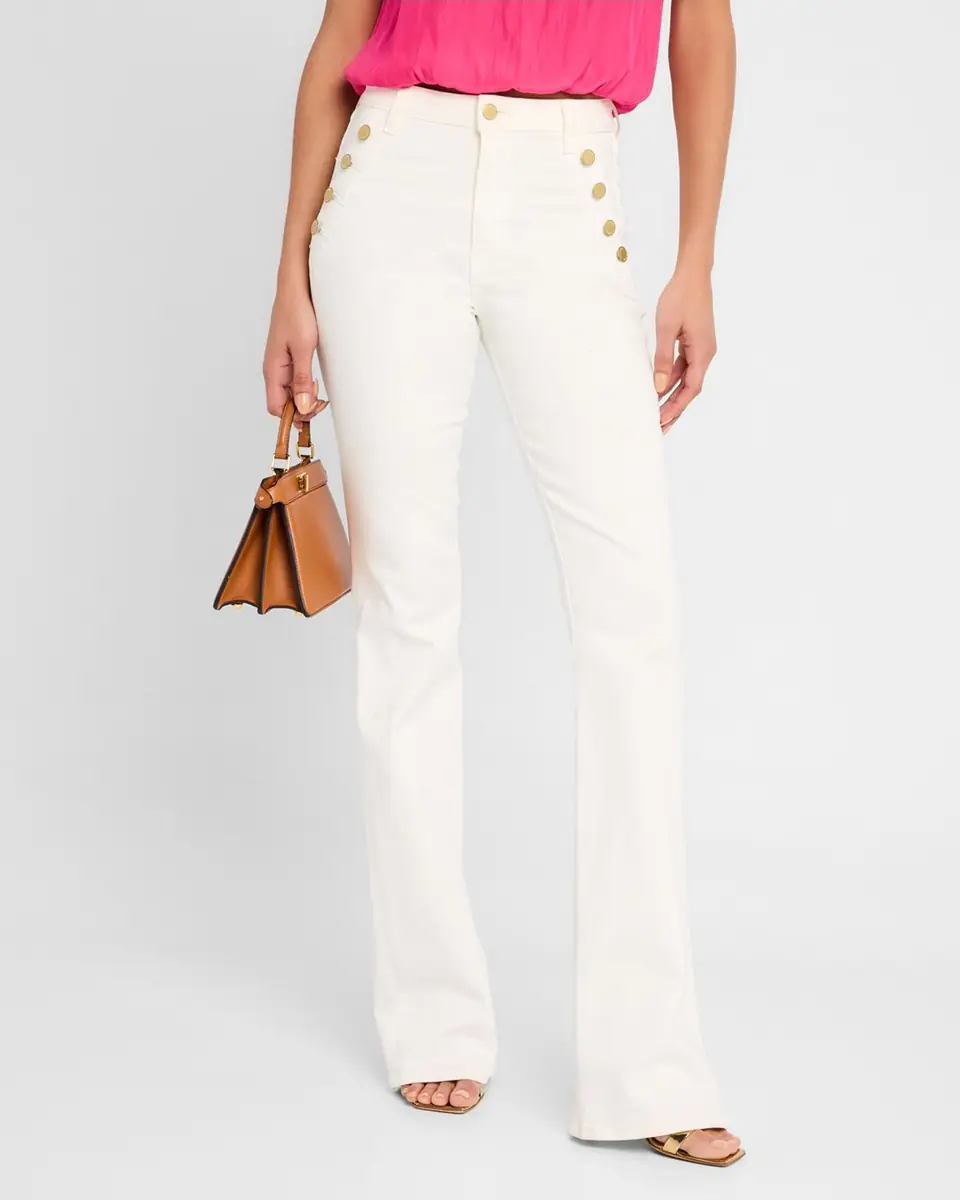 Ramy Brook Helena Sailor-Button Straight Leg Jeans | Thumbnail 4 Ramy Brook Helena Sailor-Button Straight Leg Jeans | Thumbnail 4