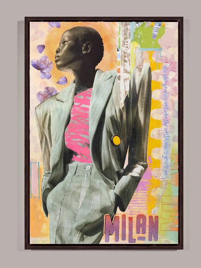 RFA Fine Art Fashion Fix Milan ' Wall Art on Canvas