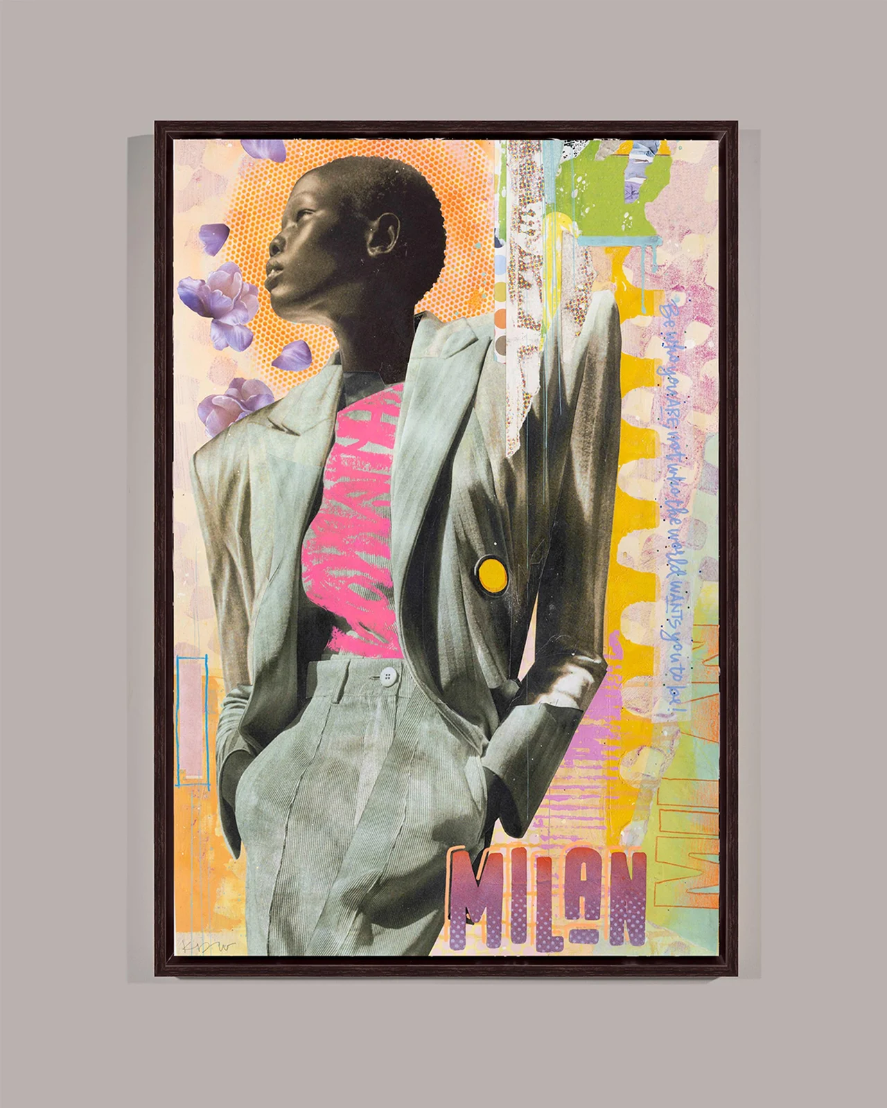 RFA Fine Art Fashion Fix Milan ' Wall Art on Canvas