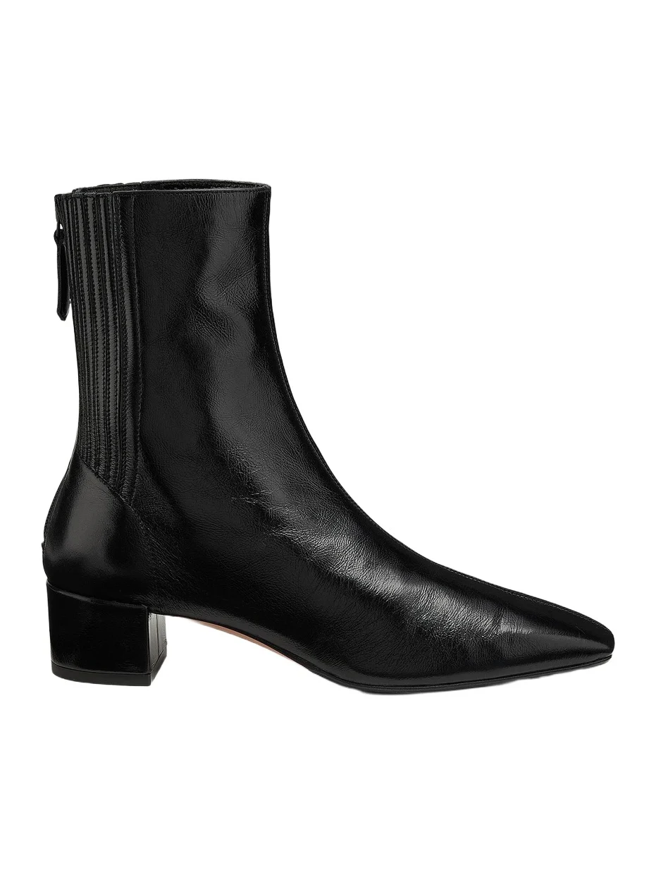Women's Saint Honoré 35MM Leather Booties Women's Saint Honoré 35MM Leather Booties