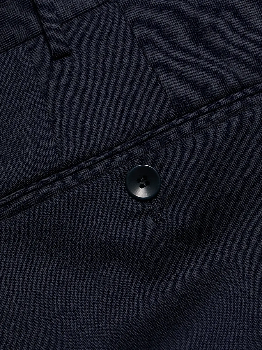 Saks Fifth Avenue Men's COLLECTION Basic Wool Dress Trousers | Thumbnail 7 Saks Fifth Avenue Men's COLLECTION Basic Wool Dress Trousers | Thumbnail 7