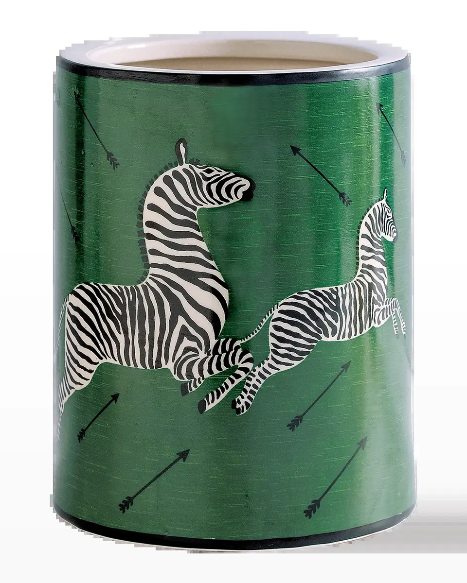 Port 68 Zebra Green Ice Bucket | Thumbnail 2
