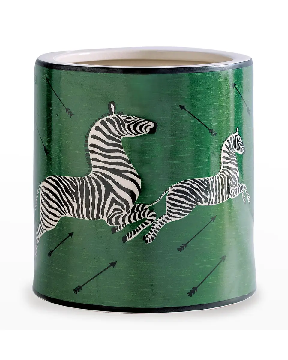 Port 68 Zebra Green Ice Bucket | Thumbnail 3