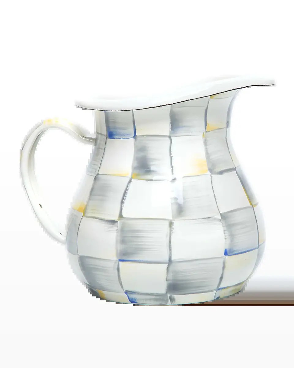 MacKenzie-Childs Sterling Check Creamer | Thumbnail 2