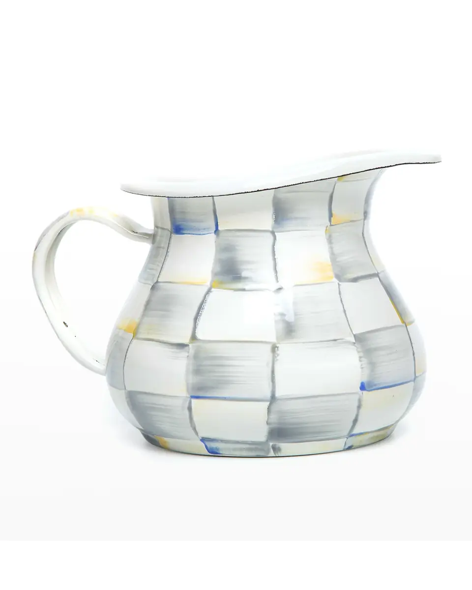 MacKenzie-Childs Sterling Check Creamer | Thumbnail 3