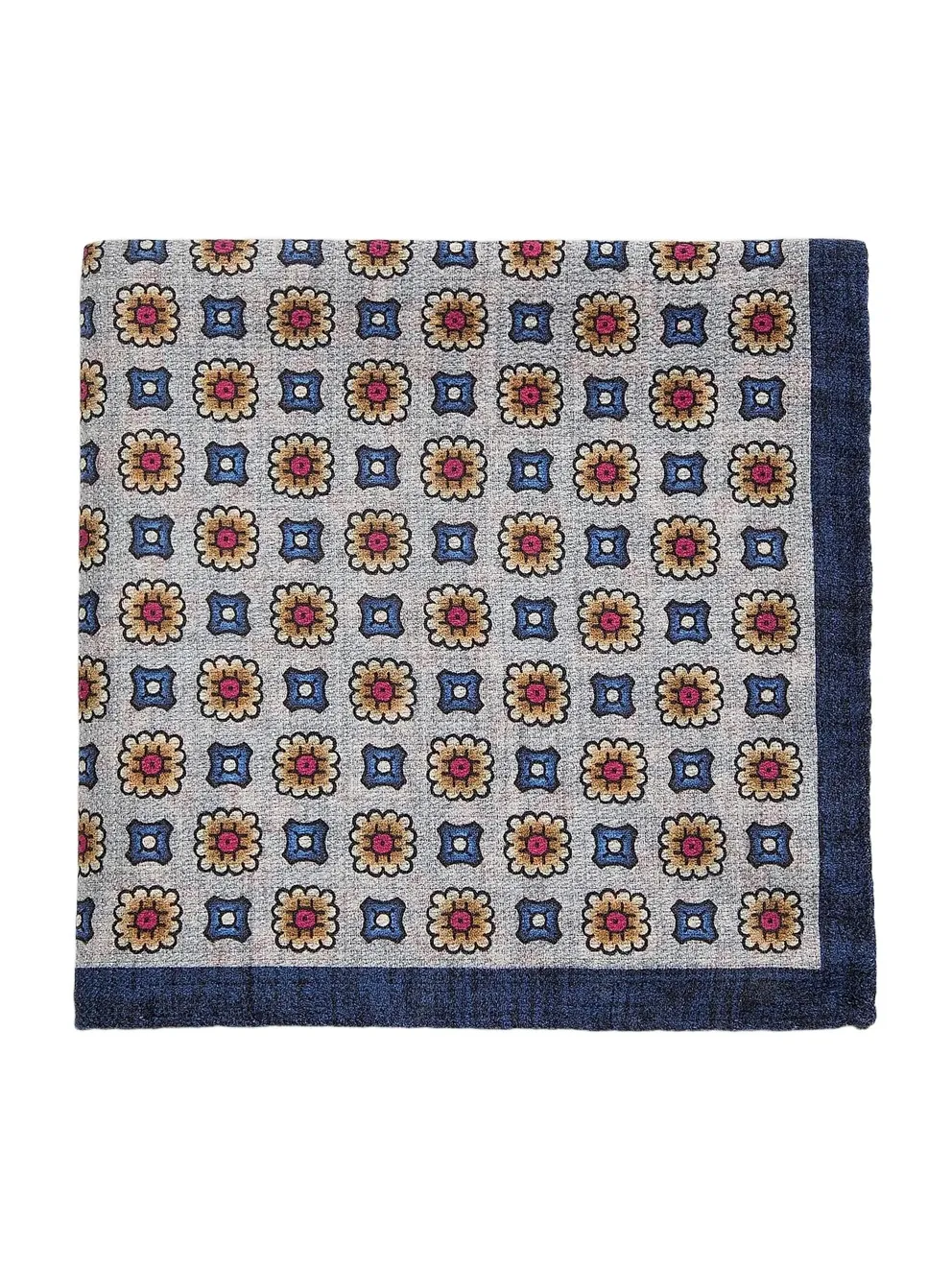 Men's COLLECTION Floral Silk Pocket Square