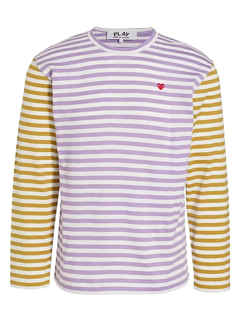 Men Multicolor Striped Long-Sleeve Shirt