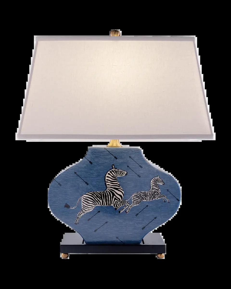 Port 68 Zebra Blue Lamp | Thumbnail 2 Port 68 Zebra Blue Lamp | Thumbnail 2