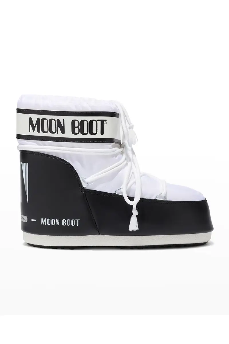 Moon Boot Classic Bicolor Lace-Up Short Snow Boots | Thumbnail 4 Moon Boot Classic Bicolor Lace-Up Short Snow Boots | Thumbnail 4