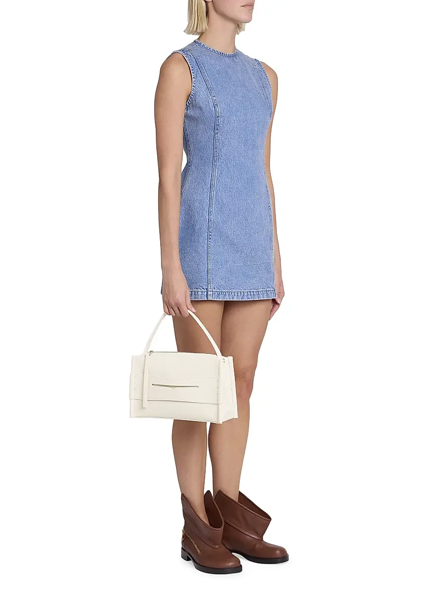 JW Anderson Women's Loafer Leather Top Handle Bag | Thumbnail 2