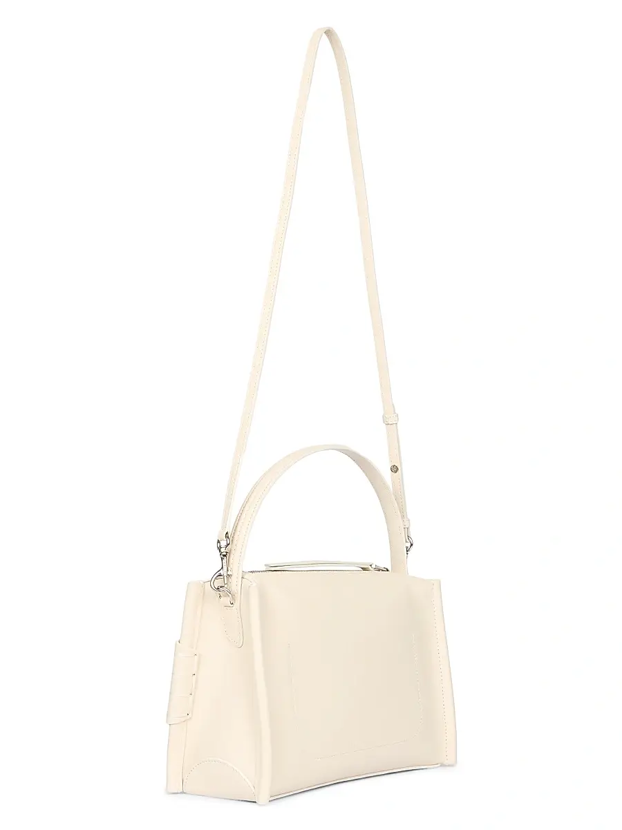 JW Anderson Women's Loafer Leather Top Handle Bag | Thumbnail 4