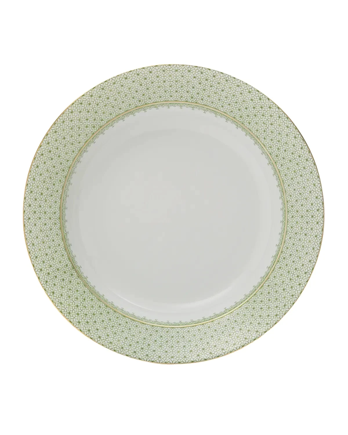 Mottahedeh Apple Lace Rim Soup Bowl