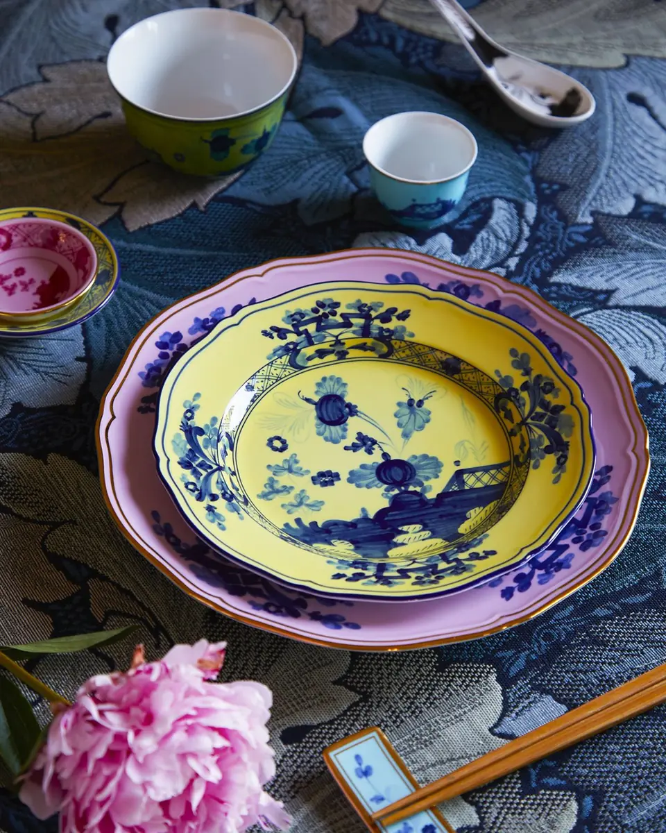 GINORI 1735 Oriente Italiano Cintrino Soup Plate | Thumbnail 2 GINORI 1735 Oriente Italiano Cintrino Soup Plate | Thumbnail 2