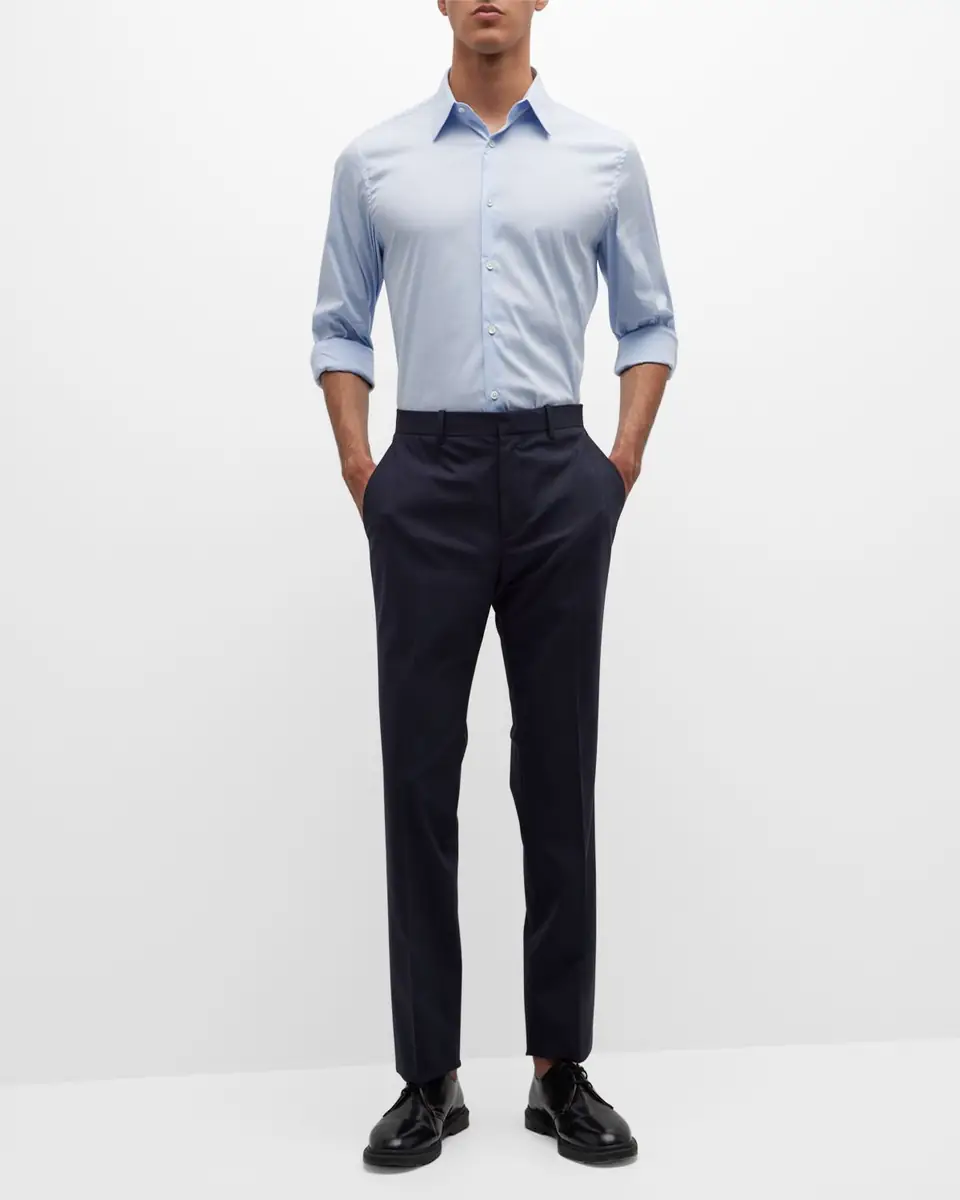 Theory Men's Sylvain Tailored-Fit Sport Shirt | Thumbnail 2 Theory Men's Sylvain Tailored-Fit Sport Shirt | Thumbnail 2