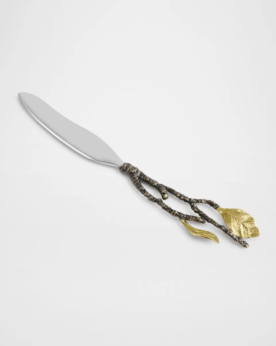 Michael Aram Vintage Bloom Extra Large 21" Cheese Board with Knife | Thumbnail 4 Michael Aram Vintage Bloom Extra Large 21" Cheese Board with Knife | Thumbnail 4