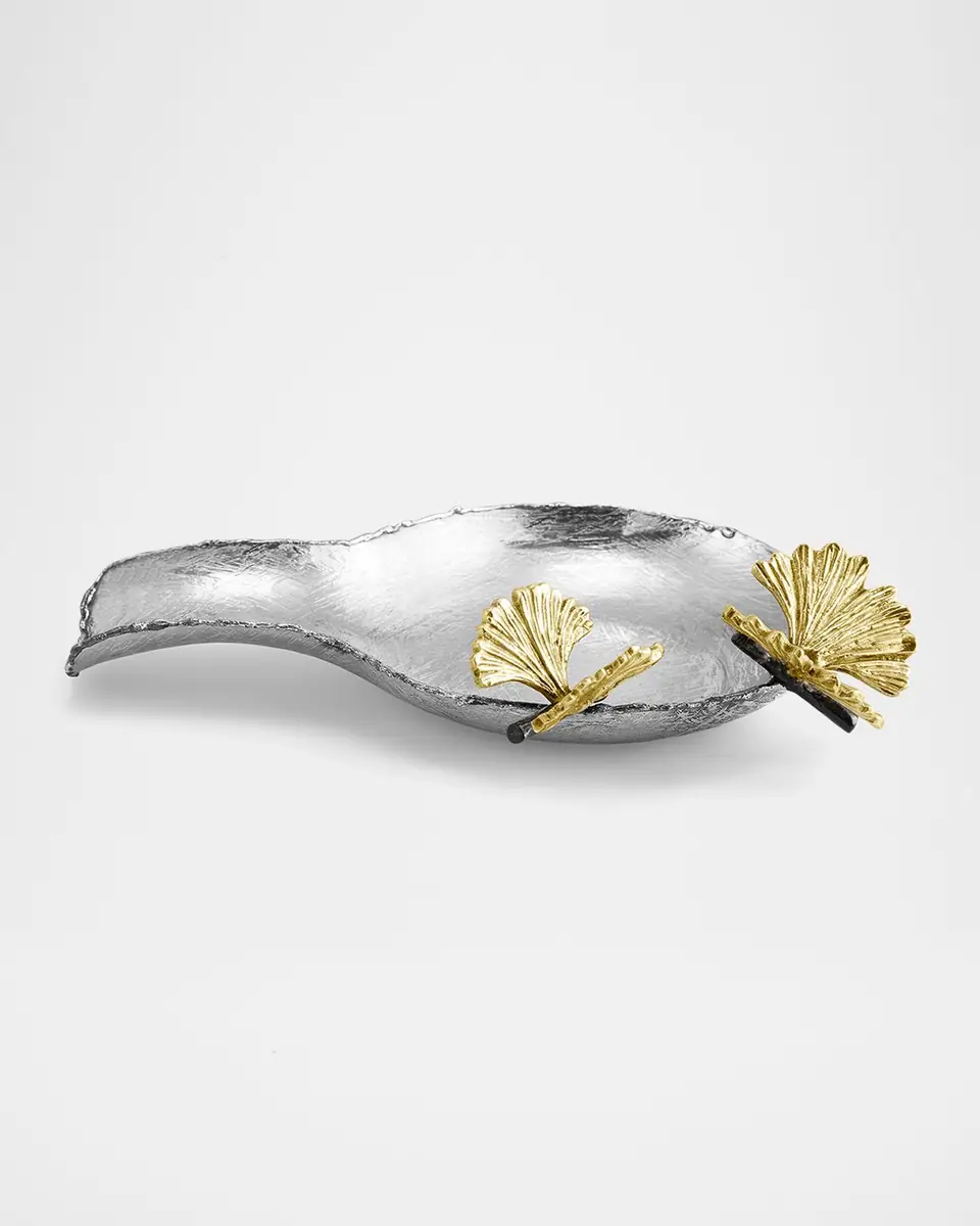 Michael Aram Butterfly Ginkgo Spoon Rest | Thumbnail 3 Michael Aram Butterfly Ginkgo Spoon Rest | Thumbnail 3
