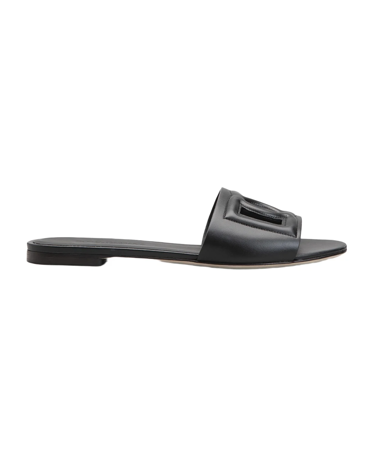 Cutout DG Flat Slide Sandals