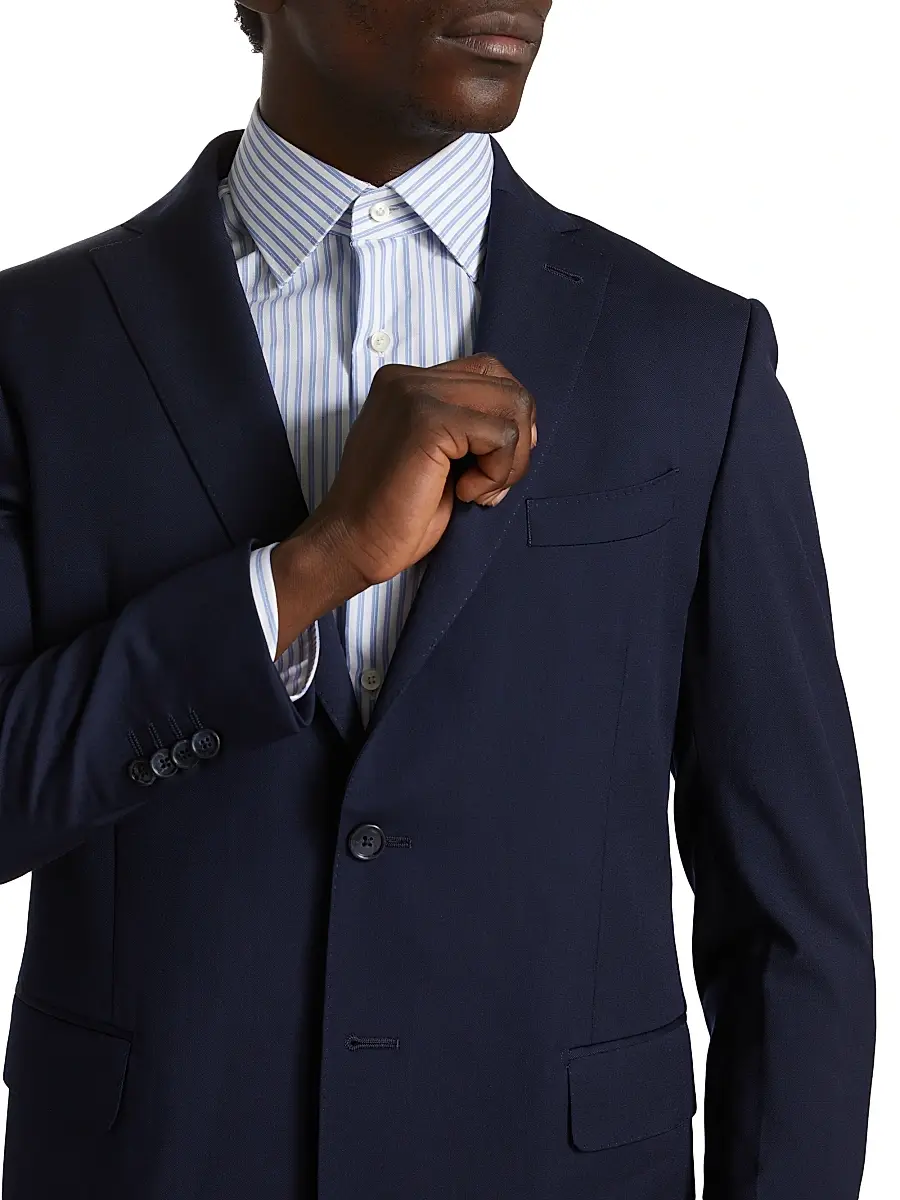 Saks Fifth Avenue Men's COLLECTION Nested Wool Suit | Thumbnail 6 Saks Fifth Avenue Men's COLLECTION Nested Wool Suit | Thumbnail 6