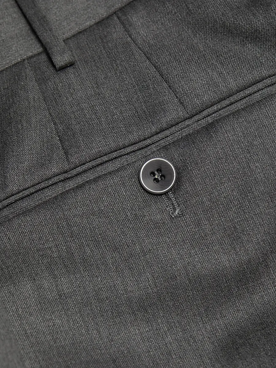 Saks Fifth Avenue Men's COLLECTION Basic Wool Dress Trousers | Thumbnail 7 Saks Fifth Avenue Men's COLLECTION Basic Wool Dress Trousers | Thumbnail 7