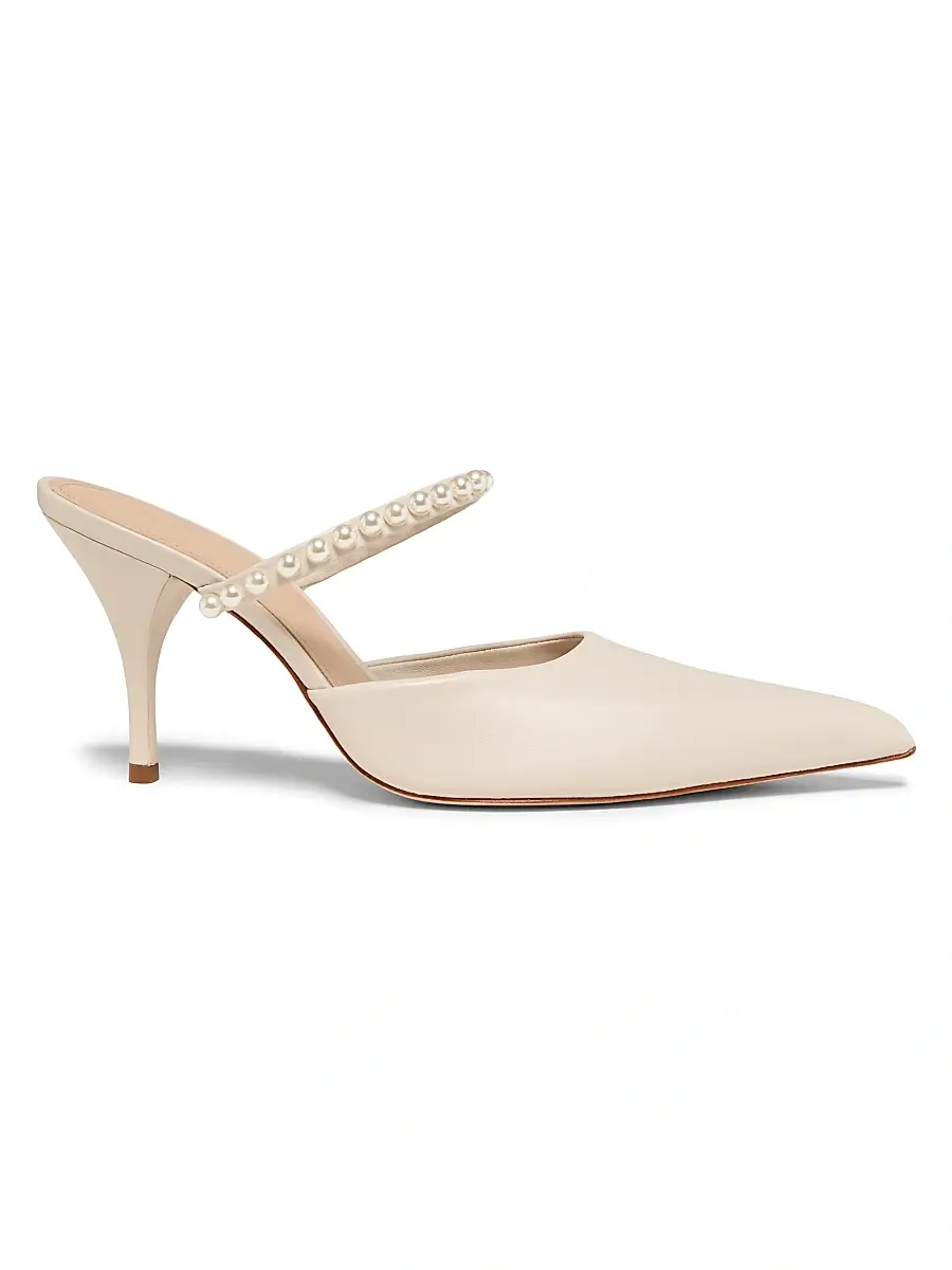 22élevé Women's 85MM Embellished Leather Mules