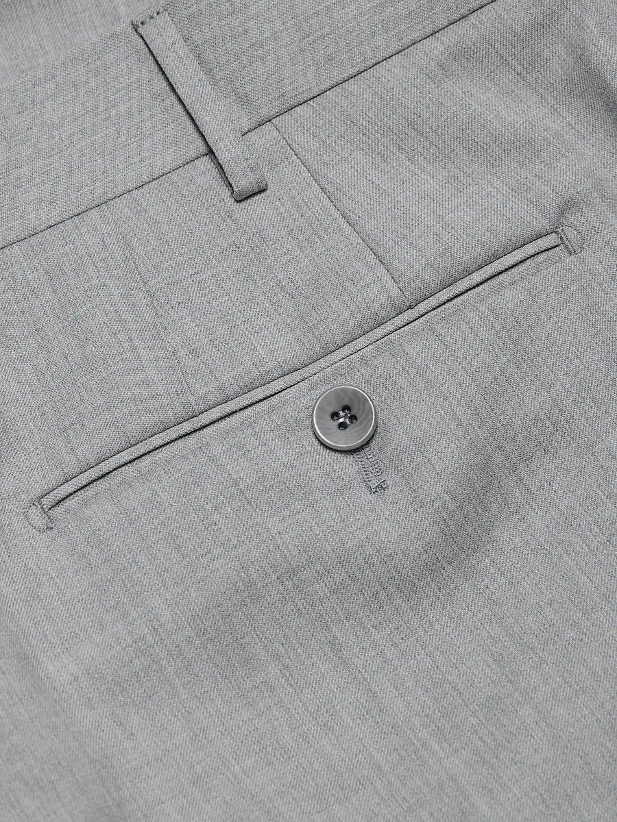 Saks Fifth Avenue Men's COLLECTION Basic Wool Dress Trousers | Thumbnail 7 Saks Fifth Avenue Men's COLLECTION Basic Wool Dress Trousers | Thumbnail 7