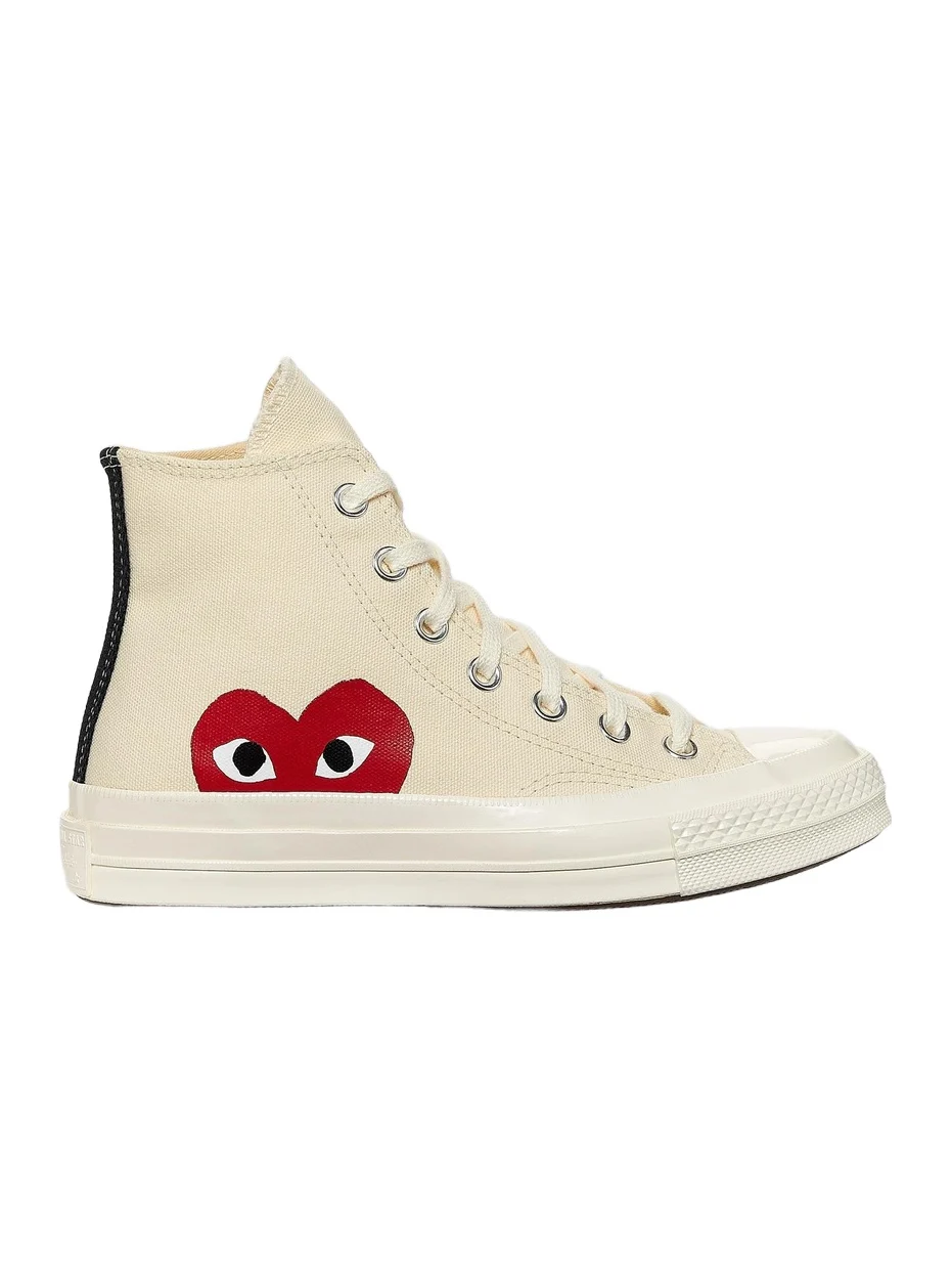 Comme des Garçons PLAY Women's CdG PLAY x Converse Women's's Chuck Taylor All Star Peek-A-Boo High-Top Sneakers