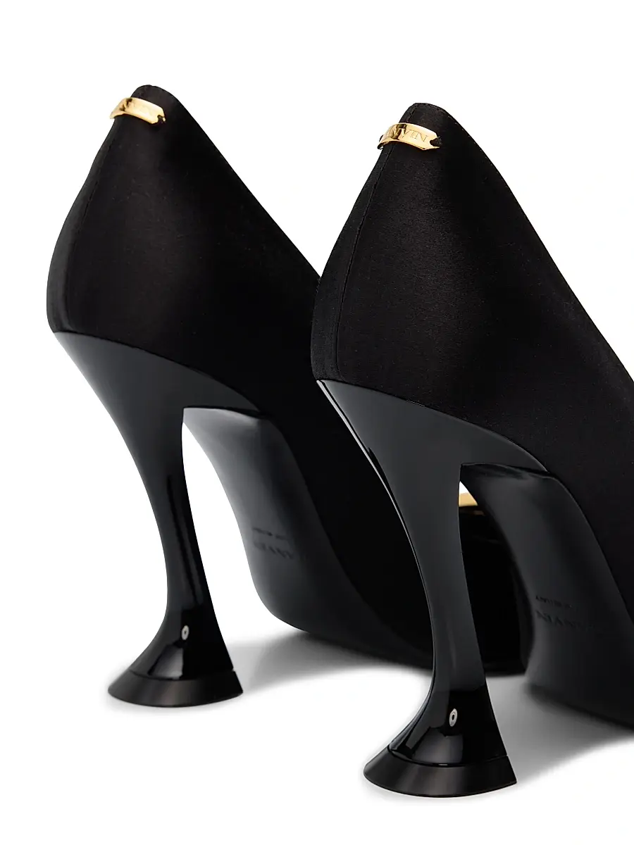 Lanvin Women's 100MM Midnight Step Buckle Pumps | Thumbnail 3 Lanvin Women's 100MM Midnight Step Buckle Pumps | Thumbnail 3