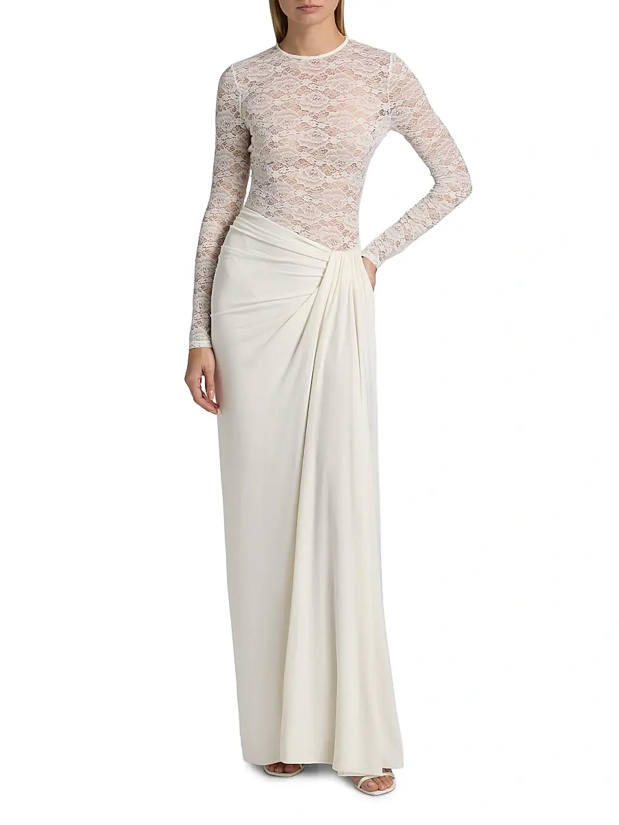 Ronny Kobo Women's Amalyia Lace Maxi Dress | Thumbnail 2 Ronny Kobo Women's Amalyia Lace Maxi Dress | Thumbnail 2