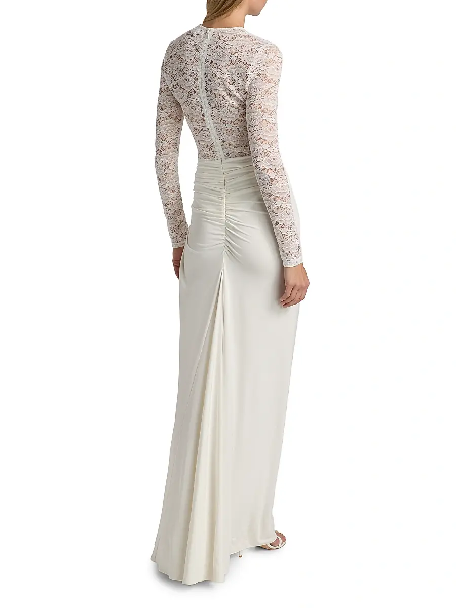 Ronny Kobo Women's Amalyia Lace Maxi Dress | Thumbnail 5 Ronny Kobo Women's Amalyia Lace Maxi Dress | Thumbnail 5