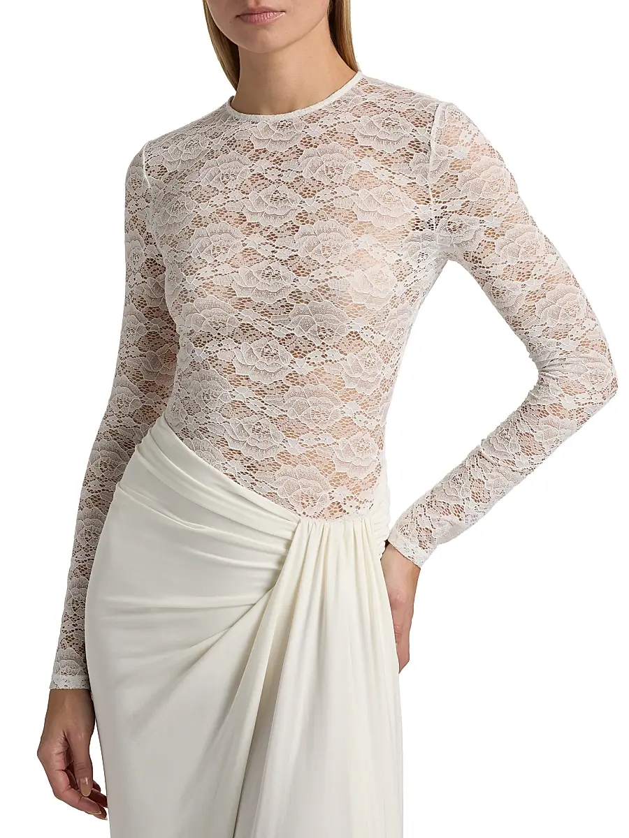 Ronny Kobo Women's Amalyia Lace Maxi Dress | Thumbnail 6 Ronny Kobo Women's Amalyia Lace Maxi Dress | Thumbnail 6