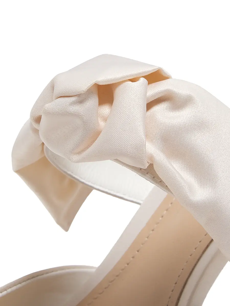 22élevé Women's Bow-Detailed 85MM Satin Mules | Thumbnail 5 22élevé Women's Bow-Detailed 85MM Satin Mules | Thumbnail 5