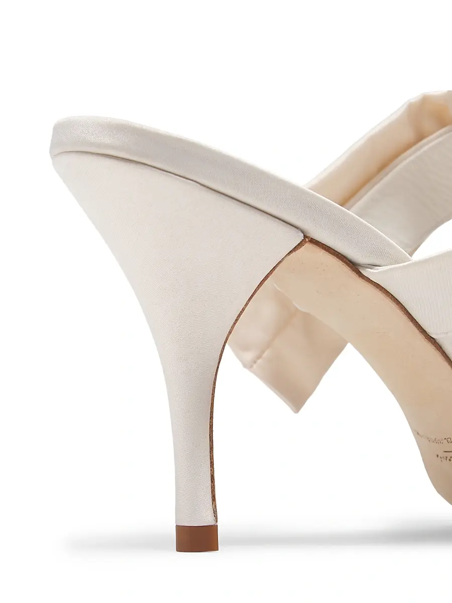 22élevé Women's Bow-Detailed 85MM Satin Mules | Thumbnail 6 22élevé Women's Bow-Detailed 85MM Satin Mules | Thumbnail 6