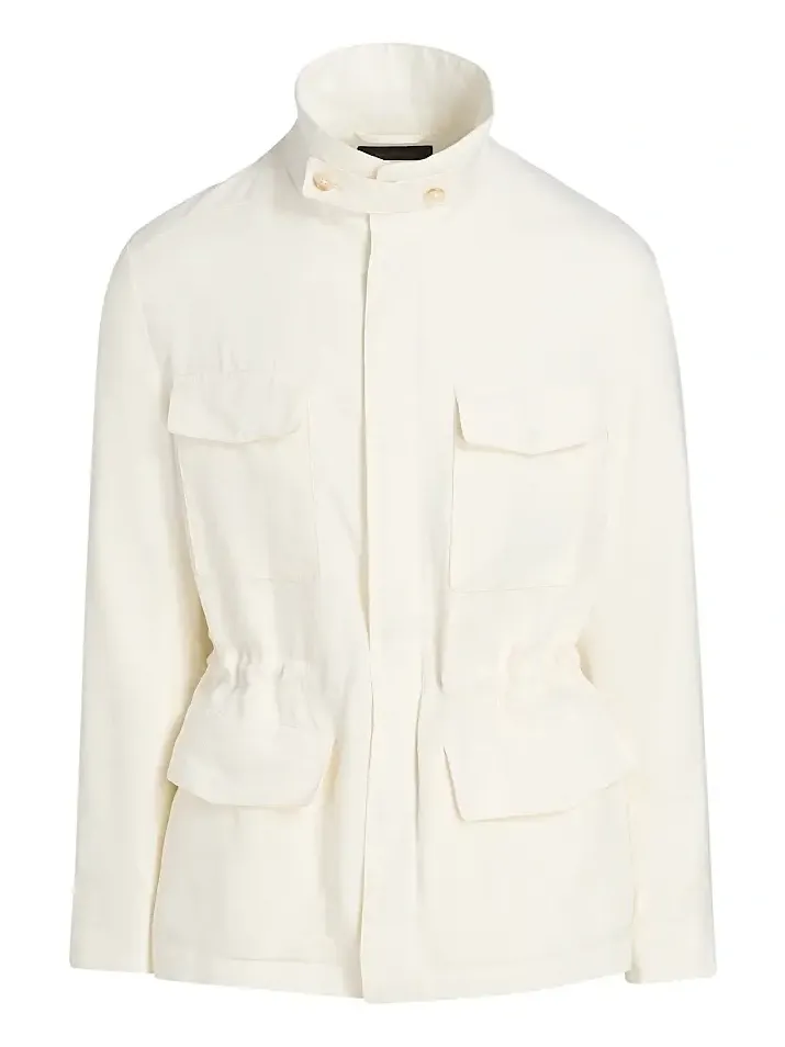 Men's Linen Field Jacket