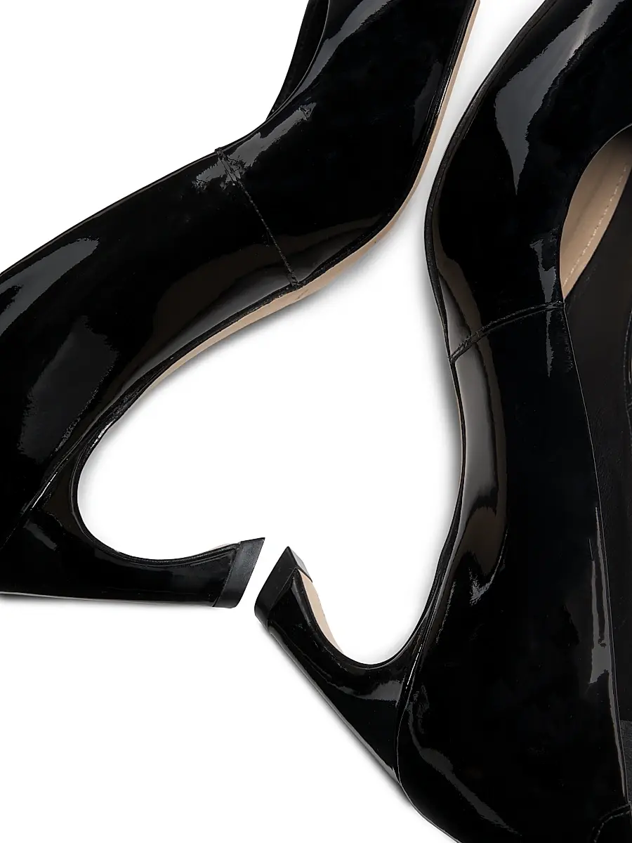 22élevé Women's 65MM Contrast Bow-Detail Patent Leather Pumps | Thumbnail 6 22élevé Women's 65MM Contrast Bow-Detail Patent Leather Pumps | Thumbnail 6