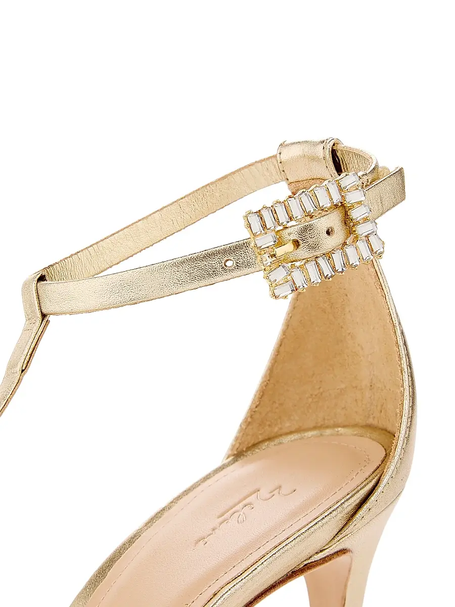 22élevé Women's 90MM Crystal-Embellished Satin Stiletto Sandals | Thumbnail 5