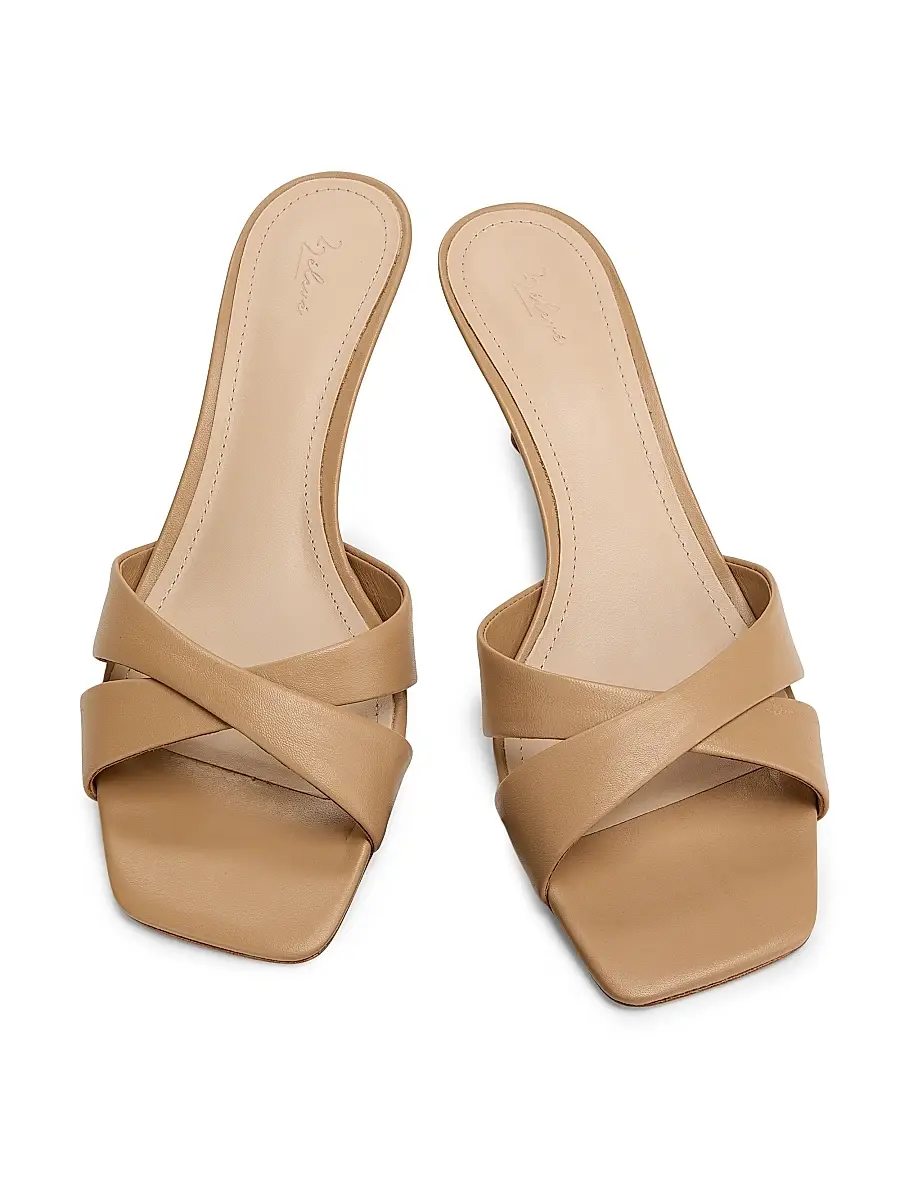 22élevé Women's 55MM Leather Sandals | Thumbnail 4