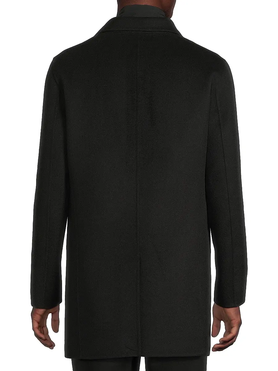 Paltò Men Alfredo Wool Layered Car Coat | Thumbnail 5