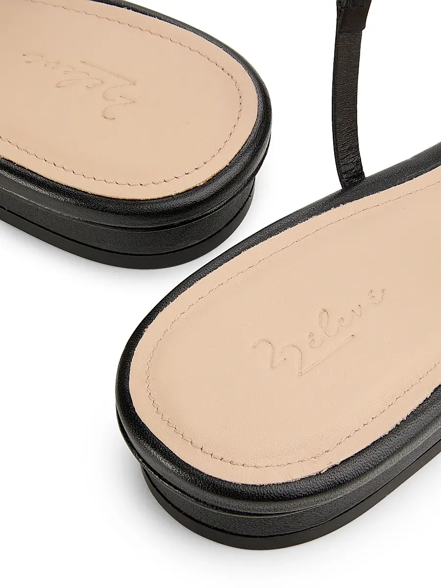 22élevé Women's Leather Ankle-Wrap Sandals | Thumbnail 5